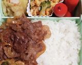 朝から牛丼でお弁当かさ増し～♡作り方3写真