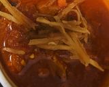 サバの干物でトマトカレー味噌　酒粕入り作り方10写真