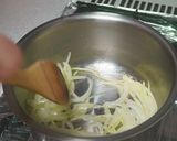 かぼちゃのミルクスープパスタ作り方2写真