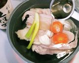 鶏皮なめこ みぞれ汁作り方3写真