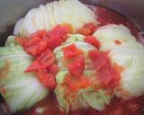 サバ缶のロール白菜作り方4写真