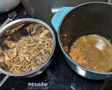 牛挽き肉ときのこの炊き込みご飯作り方5写真