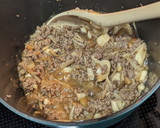 牛挽き肉ときのこの炊き込みご飯作り方4写真