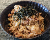 牛挽き肉ときのこの炊き込みご飯作り方7写真