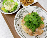 旨み凝縮♪鶏もも肉と春雨のタイ風炒め作り方10写真