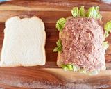 お腹いっぱい〜コンビーフ サンドイッチ☆作り方4写真