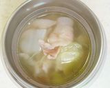 豚こま大根の柚子胡椒スープ作り方4写真