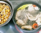 鶏皮なめこ みぞれ汁作り方7写真
