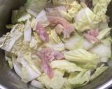 波里お米の粉で白菜クリーム煮作り方2写真
