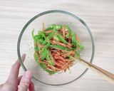 にんじんとピーマンのきんぴら作り方4写真