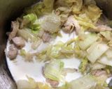 波里お米の粉で白菜クリーム煮作り方4写真