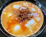 袋麺で坦々麺風(*´﹀`*)作り方6写真