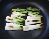簡単！牛肉と長ねぎのかけそうめん作り方3写真