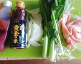お弁当★激ウマ味付け★小松菜ポークソテー作り方1写真