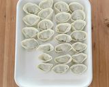 万能ごま味噌だれでいただく水餃子作り方3写真