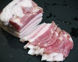 簡単！塩豚と豆苗のサラダ作り方1写真