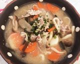 あり合わせ♡味噌煮込みうどん♪作り方4写真