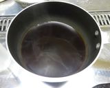 椿餅風（黒糖バージョン）作り方1写真