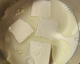 ココアスフレチーズケーキ(無水鍋QC使用作り方2写真
