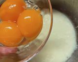ココアスフレチーズケーキ(無水鍋QC使用作り方4写真