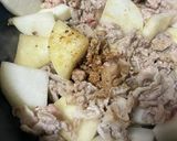 豚と大根の照り煮 少ない材料で。作り方3写真
