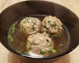 お肉たっぷり♪肉団子汁作り方7写真