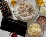無添加焼肉の生だれで作るチーズキンパ作り方2写真