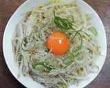 釜玉らーめん作り方5写真