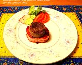 特別感✨フォアグラ風 on ハムステーキ作り方5写真
