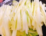 ホタルイカと白菜のマヨガーリックいため作り方2写真