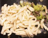 離乳食後期以降〜冷凍ストックで焼きうどん作り方2写真