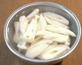 れんこんの塩麹きんぴら作り方1写真