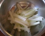 セロリのわさびマヨ和え作り方1写真