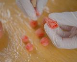 ピンクのドームケーキ・プリンセスケーキ作り方53写真