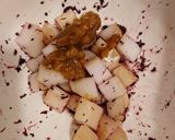 ウドゆかり柚子味噌和え作り方4写真