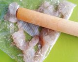 白だしで海老しんじょ☆ひな祭りのお吸い物作り方4写真