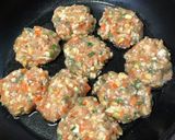 野菜たっぷりチキンバーグ作り方4写真
