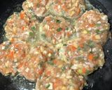 野菜たっぷりチキンバーグ作り方5写真