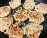 野菜たっぷりチキンバーグ作り方6写真