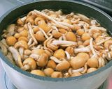 鶏皮なめこ みぞれ汁作り方11写真