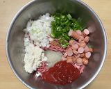 超簡単☆旨味堪能!ナポリタンミートローフ作り方2写真