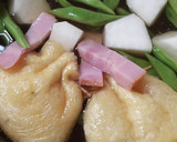 油揚げの中身は♪和風味付けスープ♡作り方8写真
