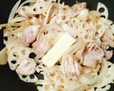 あの調味料で!豚バラ蓮根コク旨ダレ★弁当作り方5写真