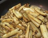 レンコンのそぼろキンピラ作り方5写真
