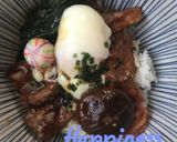 無水鍋で焼豚丼作り方4写真
