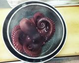タコが我が家にやって来たから刺身~♡作り方3写真