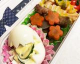 卵ときゅうりのカリメロ弁当♪作り方5写真
