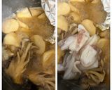 冷凍里芋と超絶っ！柔らかヤリイカの煮物作り方4写真