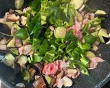 茄子とピーマンの豚味噌炒め作り方4写真