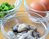 とろ～りおいしい、牡蠣と卵炒めのあんかけ作り方1写真